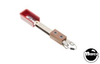 Switch - narrow 3D red with diode