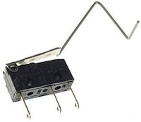 Microswitch and wireform shooter lane