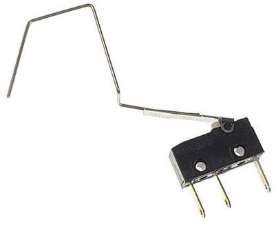 Subminiature switch and wireform