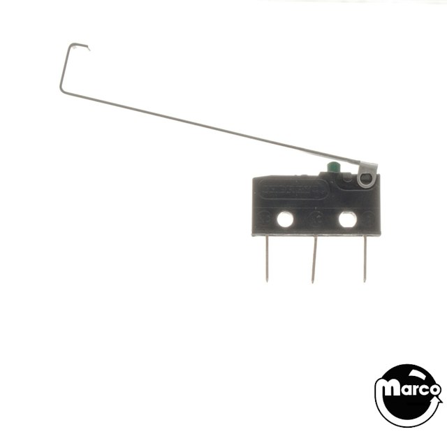 Subminiature switch and lever actuator