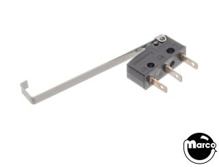 Subminiature switch and lever actuator