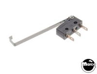 Subminiature switch and lever actuator