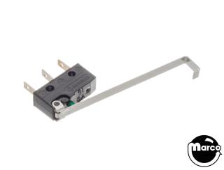 Subminiature switch and lever actuator