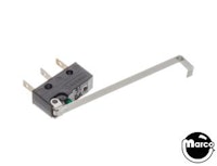 Subminiature switch and lever actuator