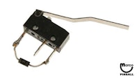 Subminiature switch and lever actuator 1-5/8 inch