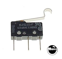 Subminiature switch and lever actuator hook 180-5199-00