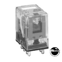 Relay - enclosed 6VDC 5A 4 Pole DT FRL264D006/04CV