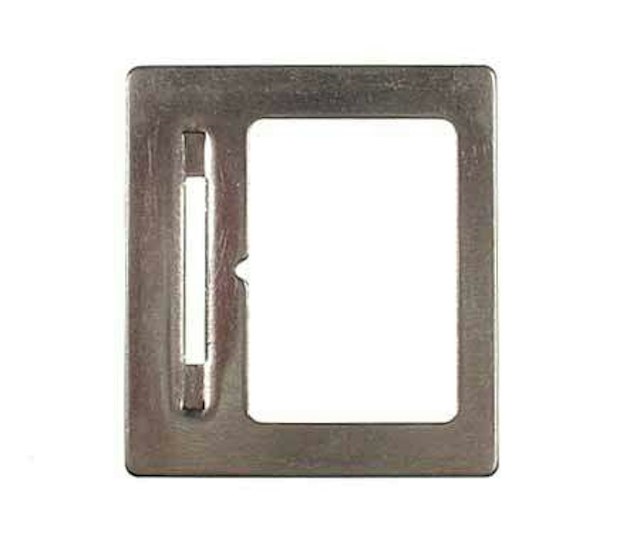 Coin entry plate - Williams nickel