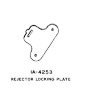 Bracket - coin mechanism retainer 01-4253