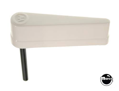 Flipper & Shaft - Williams Logo WHITE