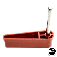 Flipper & shaft - Williams logo orange