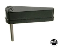 Flipper & shaft - Williams logo BLACK