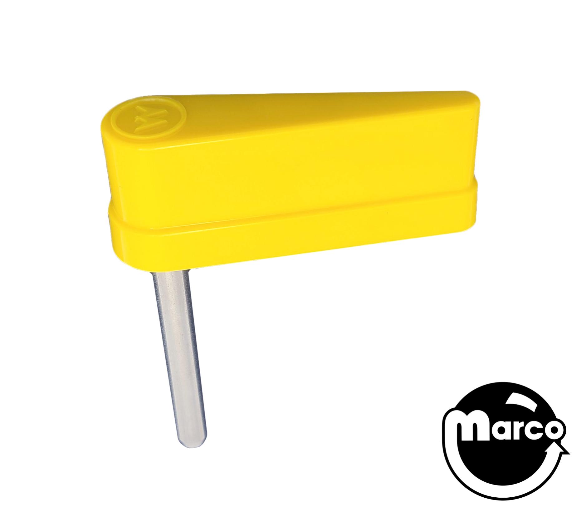 Flipper & shaft Williams 2-1/4 inch yellow
