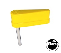 Flipper & shaft Williams 2-1/4 inch yellow