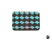 Foil - silver prism for drop target