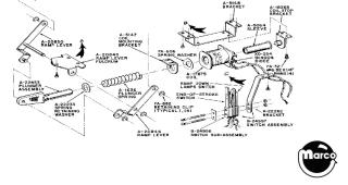 Ramp fulcrum roller