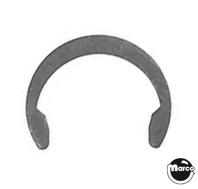 C-clip for 3/8 inch shaft - ball shooter rod