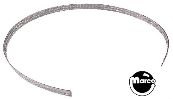 Ground braid 1/4 inch wide - per foot 600-5003-00