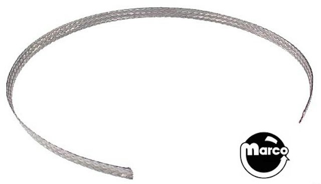 Ground braid 1/4 inch wide - per foot 600-5003-00