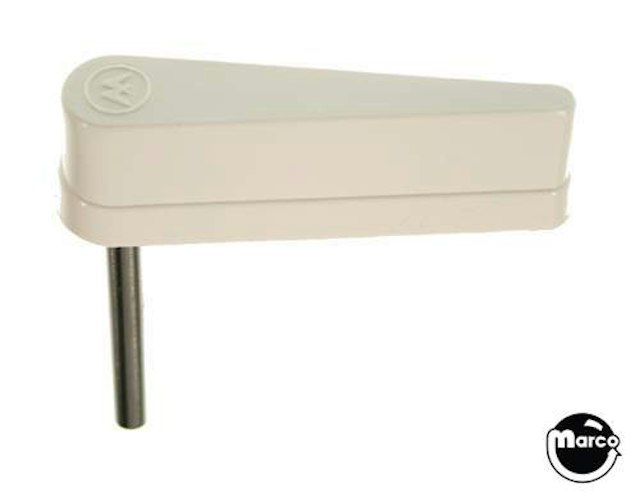Flipper & Shaft - Williams Logo WHITE