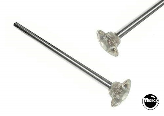 Shooter rod - clear 7-7/8 inch shaft