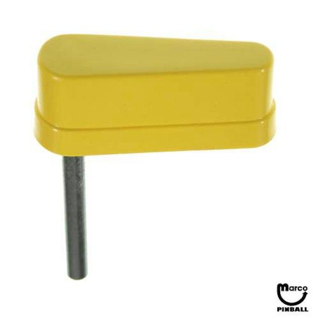 Flipper & shaft 2 inch yellow
