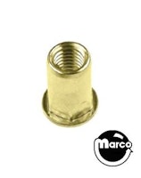 Rivnut hex 3/8-16 x .845 inch