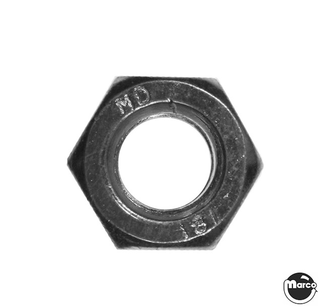 Nut metric hex M8 x 1.25mm pitch
