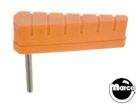 Flipper & shaft - ridges ORANGE
