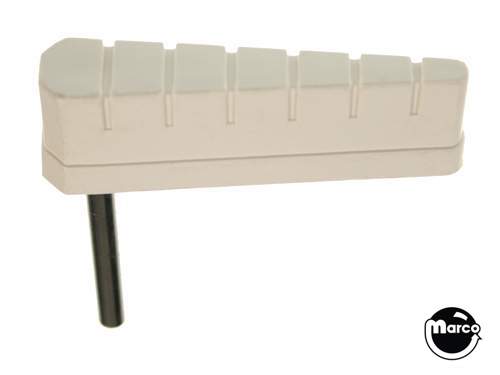 20-9592-5 - Flipper & shaft - ridges white - Marco