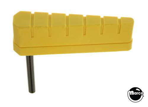 20-9592-6 - Flipper & shaft - ridges yellow - Marco