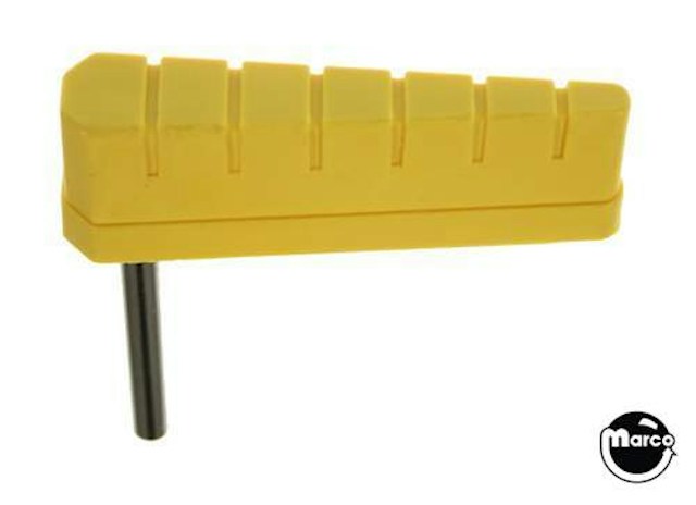 Flipper & shaft - ridges yellow