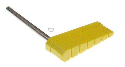Flipper & 3-15/16 inch shaft & ridges