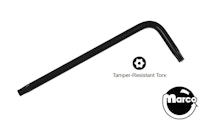 Torx&reg; wrench key T-20 tamper resistant