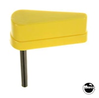 Flipper & shaft 2 inch yellow with 2 inch shaft