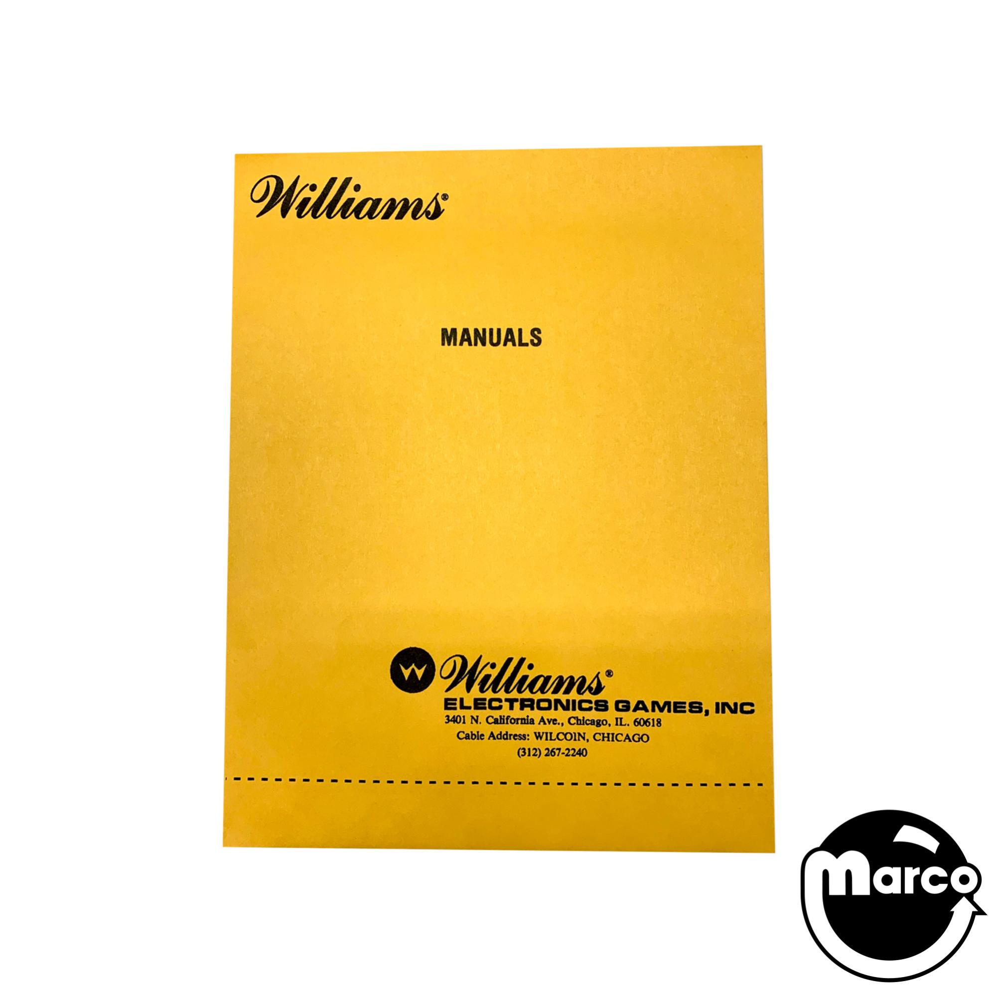 Williams envelope manual 10 x 13-1/2
