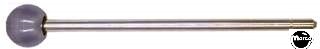 Ball shooter rod - sphere silver knob 7-5/8 shaft
