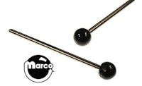 Ball shooter rod - black ball knob