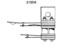 Pop bumper dual switch & bracket Gottlieb
