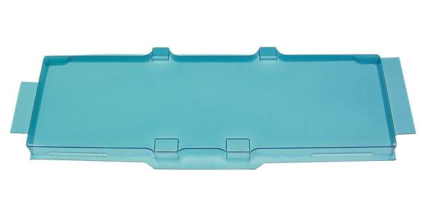 Display gel - blue alphanumeric cover