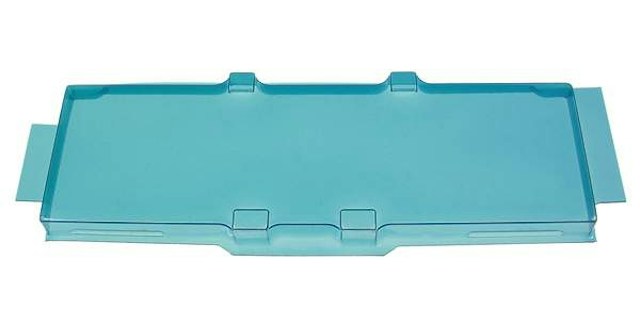 Display gel - blue alphanumeric cover