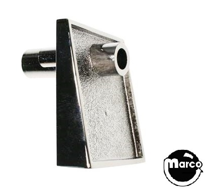Ball shooter housing Williams chrome