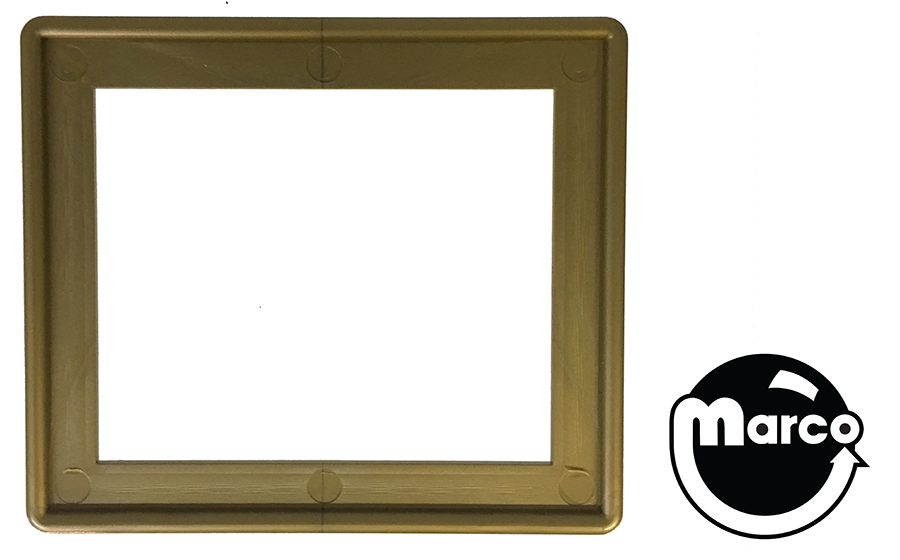 Shooter housing cabinet guard - gold