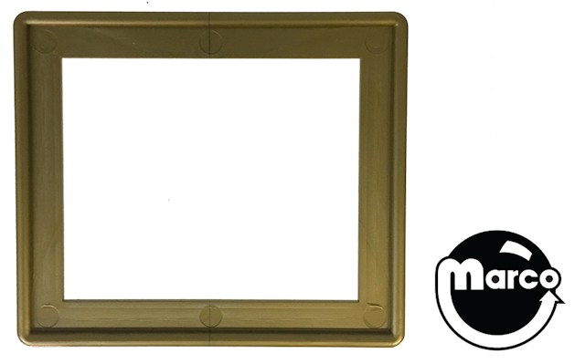 Shooter housing cabinet guard - gold