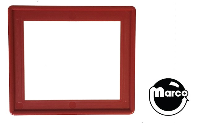 Shooter housing cabinet guard - red