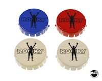 ROCKY (Gottlieb) Pop bumper cap set (4)