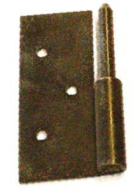 Backbox insert door hinge Gottlieb male
