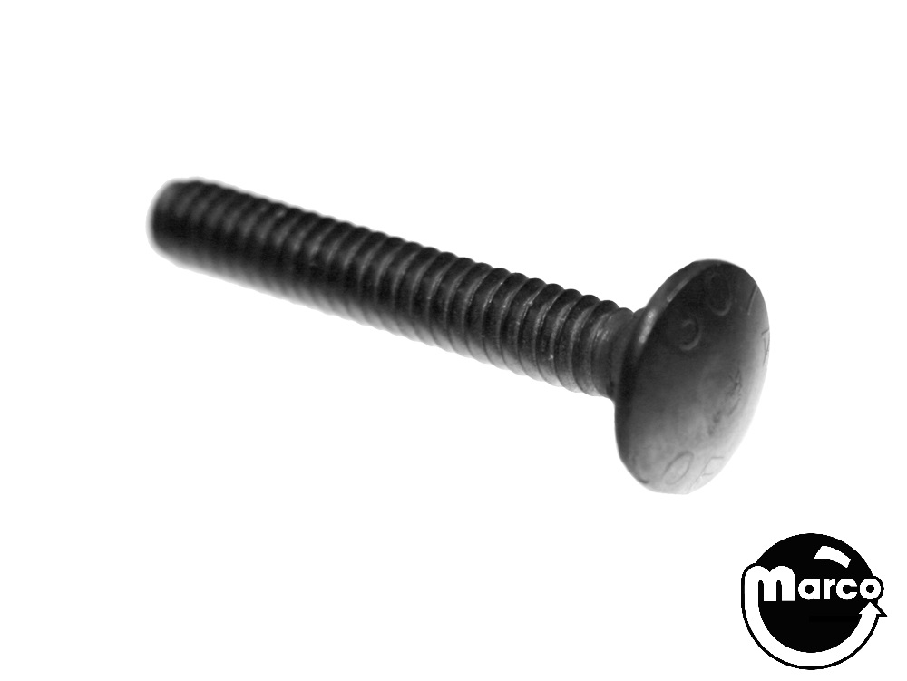 Bolt carriage 10-24 x 1-1/4 inch black
