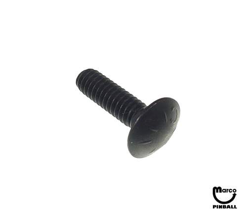 Bolt carriage 1/4-20 x 7/8 inch sq neck black 231-5014-00