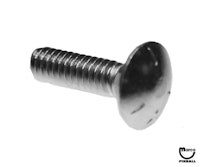 Carriage bolt 1/4-20 x 7/8" bolt square neck zinc